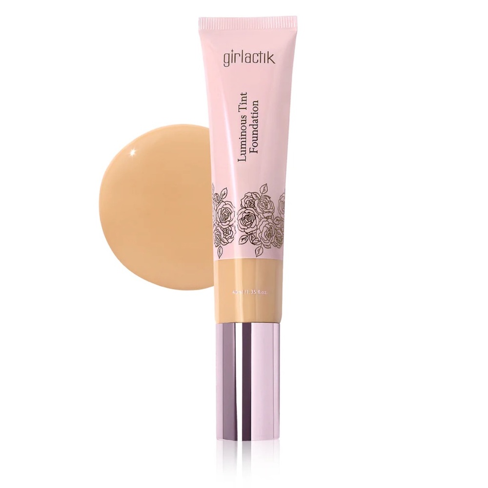 Brand New Girlactik 2-in-1 Luminous Tint Foundation - F5 Olive